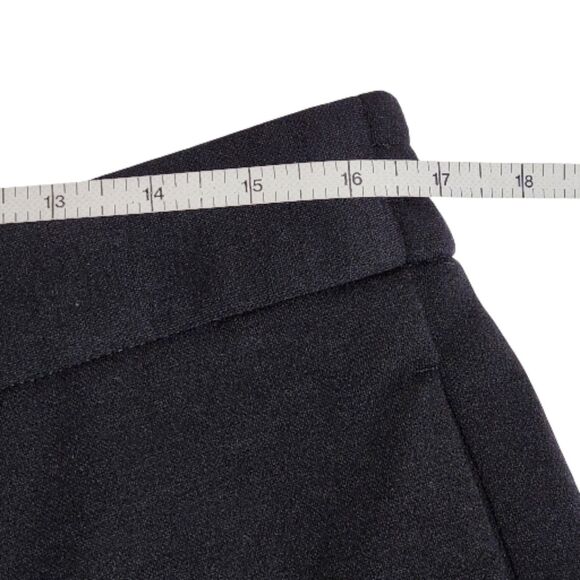 All Saints Agden Black Cropped Trouser Pants Zippered Ankle Men's 34 - Picture 11 of 13